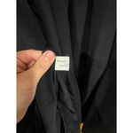 Eskandar Black Wool Cashmere Cocoon Coat Button Front Made in England Size 1 Photo 10