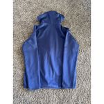 Nike  Women Dri Fit Athletic Running Jacket Sz S Purple Hood Zip Up Drawstring Photo 9