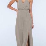 New plus SZ 20W bridesmaid WATTERS Fleurette design halter a Photo 0