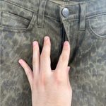 Current/Elliott  Women's Ankle Skinny Coated Jeans Army Dirty Paws size 23 Photo 6