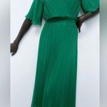 ZARA  Green Pleated dress size L Photo 1