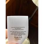 EXPRESS  Cream V Neck Long Sleeve Blouse Puff Shoulder Smocked Cuff Shirt Top L Photo 4