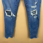 Levi's Levi’s 721 Stretch High Rise Skinny Distressed Denim Jeans 27 Photo 3