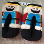 New Rainbow Daze ladies holiday Colorful Nutcracker Slippers size S 5/6 Photo 8