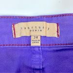 Sanctuary ‎ Purple Denim Shorts Size 24 Photo 3