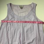 Loft  Women's Sleeveless Dress Blouse Sz MP Photo 5