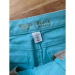 White House | Black Market  size 4 jeans skinny green Photo 2