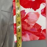 WAYF  Brielle Floral‎ Pants Red and Pink Straight Leg Pants Size Medium NWT Photo 4