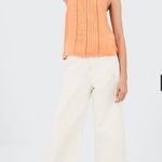 Stradivarius Flowing halter top Mandarin orange Photo 4