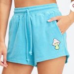 Fabletics Blue Terry Cloth Women's Shorts. Size S. EUC Photo 0