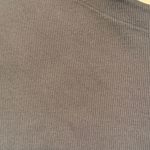 We The Free  Asymmetrical Grey Ribbed Tank Top Sleeveless Dark Grey Small Photo 2