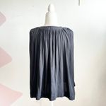 Free People Blue Sheer Flowy Top Boho Fairycore Romantic Soft Girl Medium Photo 1