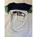 NFL Women’s Team Apparel Seahawks Sheer T-Shirt Sz XL Photo 2