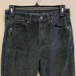American Eagle  Outfitters Charcoal Gray corduroy mom Jeans size 4 X-Short #717 Photo 1
