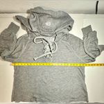 Wildfox  Sweatshirt‎ Hoodie Women’s Small Gray Oversized Lace Up Hutton USA Made Photo 5