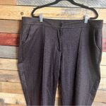 Ashley Stewart  Gray Diamond Print Dress Pants Size 20‎ Photo 3