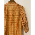 Olivia James Chloe Mini Dress Off the Grid Biscotti $216 Drop Waist Flounce S Brown Photo 7