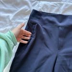Athleta  Womens Size 2 Pants Navy Blue Slim Straight Pull On Office Casual Photo 1