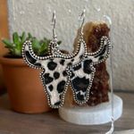 🌵 🤠 Western Cowhead Faux Cowhide Leopard Photo 1