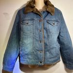 Marvin Richards Women's warm denim jacket . Size: L. Price: $28. Photo 0