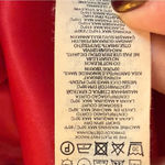 Mango MNG by Red Tweed Sheath Dress Size Medium Career Office Siren Business Photo 6