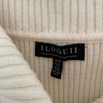 Eloquii  Cream Georgia Ribbed Off-the-Shoulder Sweater Size 18/20 Photo 4