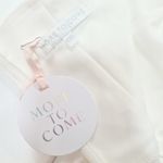 MORE TO COME Sophia Strapless Midi Dress in white XXS Photo 8