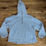 Eddie Bauer light blue quarter zip jacket Photo 0
