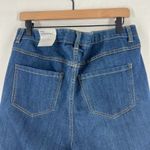 Catherines The Universal Jeans Womens 16WP Blue Denim Soft Stretch Straight Leg Photo 7