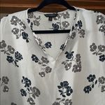 Banana Republic  Floral Blouse, Medium Petite Photo 2