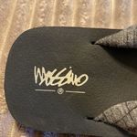 Mossimo Women's Tashi Soft Cotton Blend Yoga Thong Sling Sandals, Gray​​​ Black Size 6 Photo 2