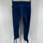 Beyond Yoga  Spacedye Wrap Tie Legging Crop Moisture Wicking High Waist Blue XS Photo 3