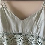 NWOT Mint Green Lace Trim Dress Size M Photo 5