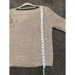 Brave Soul Chunky Knit Sweater Beige Women's Size Small Photo 7