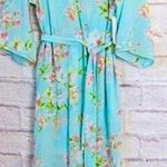 Oscar de la Renta  pink label floral robe S 140$  spring designer boho classic Photo 0