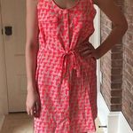 Gap NWT NEW  Hearts Heart PINK Print Unique Dress XS Photo 0