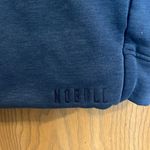 Nobull Women’s Microplush Hooded Sleeveless Sweatshirt in Steel Blue Small Photo 4