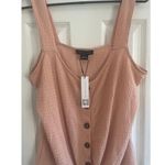 Sanctuary Women's Golden Hour Button Front Tie Hem Tank, A64 Photo 1