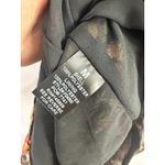 Dress Forum  Floral Midi Dress M Black Whimsigoth Fairy Grunge Boho Romantic Photo 5