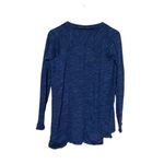 Lululemon  Blissful Zen Cardigan Merino Wool Sweater Magnetic Blue Size‎ 6 Photo 3
