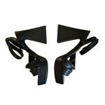 Abound  Women’s Tracy Puffy Strap Black Chunky Platform Sandals Size 8.5 Photo 2