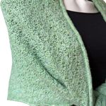 McKernan Woollen Mills Gypsy Scarf in Green, Wool and Cashmere Green Photo 10