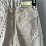 ZARA  High Waisted Khaki Jeans Photo 4