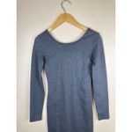 Athleta  Women’s Gray Illusion Bodycon Dress Long Sleeve Size XXS Photo 1