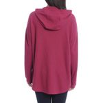 Chaser  Waffle Thermal Sweatshirt Hoodie Size XL Sugar Plum Maroon Fall Outdoor Photo 1