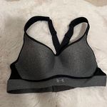 Under Armour Grey Black Sports Bra 34B NWT Photo 0