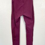 Gymshark  Geomesh Leggings Magenta Dark Ruby Pocket High Rise Purple S Photo 4