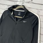 Nike The Athletic Dept Full Zip Track Jacket Black White Stripes Size S SP Y2K Photo 5