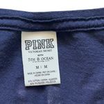 PINK Victoria's Secret MLB Washington Nationals Baseball Navy VNeck Shirt Size M Blue Size M Photo 3