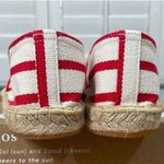 Soludos Womens The Original Espadrille Red Striped Beach Slip Ons Size 7/7.5 NIB Photo 8
